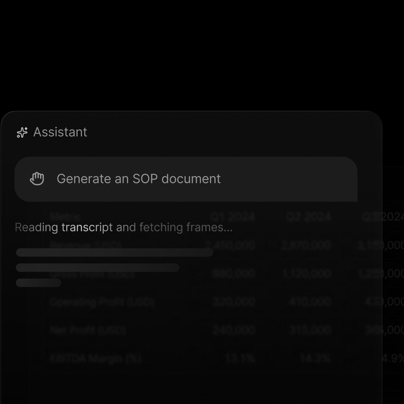 Supercut video turned into structured documentation