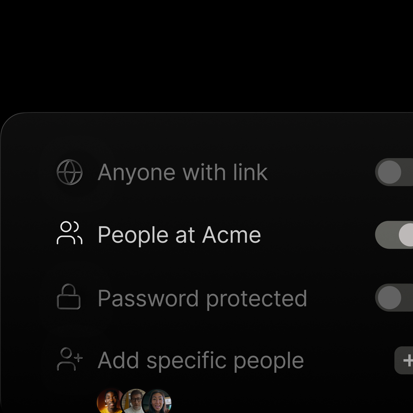 Set permissions on who can watch a shared Supercut video